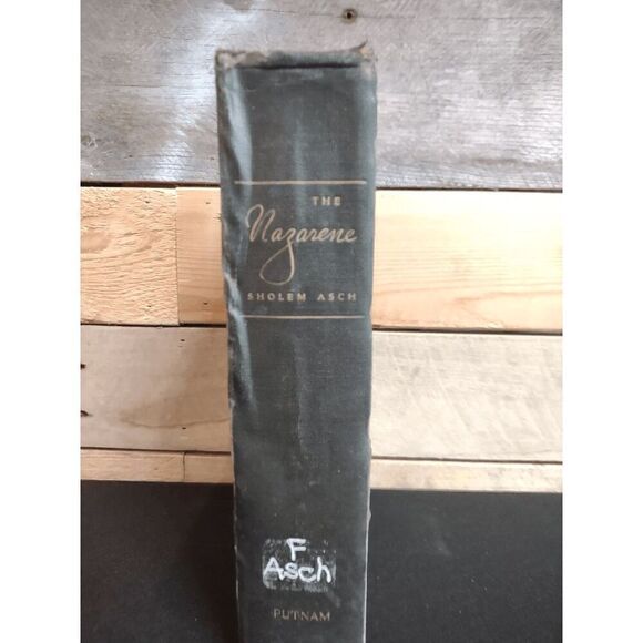 VTG The Nazarene by Sholem Asch Hardcover Book 1939 - Picture 4 of 5